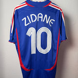Frankreich 2006 Zidane #10 Heimtrikot (L) France