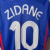 Frankreich 2006 Zidane #10 Heimtrikot (L) France