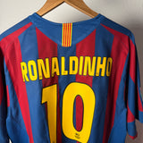 FC Barcelona 2005/06 Heimtrikot – Ronaldinho #10