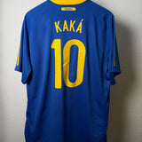 🇧🇷 Brasilien Auswärtstrikot – Kaká #10 – Größe XL