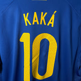 🇧🇷 Brasilien Auswärtstrikot – Kaká #10 – Größe XL