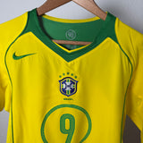 Brasilien Nationalmannschaft 2004 Heimtrikot – Ronaldo #9 S