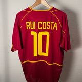 Portugal 2002 Home Jersey – Rui Costa #10 – L