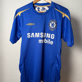 Chelsea FC 2005/06 Heimtrikot – Drogba #15 – Größe M