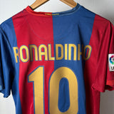 FC Barcelona 2006/07 Heimtrikot – Ronaldinho #10 – M