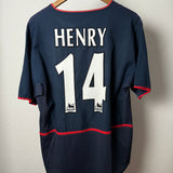 Arsenal FC 2002/03 Auswärtstrikot – Henry #14 – Größe XL