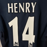 Arsenal FC 2002/03 Auswärtstrikot – Henry #14 – Größe XL