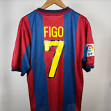 FC Barcelona 1998 Heimtrikot – Figo – L