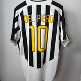 Juventus 2003/04 Heimtrikot – Del Piero #10 – Größe L