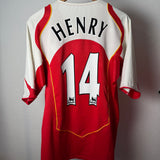 Arsenal 2004/05 Heimtrikot – Henry #14 (L)