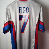 FC Barcelona 1998/99 Auswärtstrikot – (L) – Figo #7