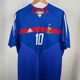 France 2004 Home Jersey – Zidane – L