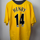 Arsenal FC 2005/06 Auswärtstrikot – Henry #14 – XL