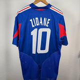 France 2004 Home Jersey – Zidane – L