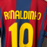 FC Barcelona 2007/08 Jubiläum Heimtrikot – Ronaldinho