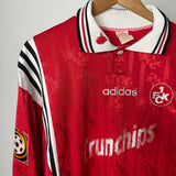 1. FC Kaiserslautern 1996/97 Heimtrikot (Langarm) – Wegmann #7 – Größe XL