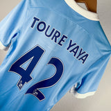 Touré Yaya Heimtrikot Manchester City 2015/16 S
