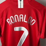 Manchester United 2007/08 Heimtrikot – Cristiano Ronaldo #7