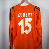 FC Schalke 04 2004/05 Viertes Trikot – Kunert – Matchworn – Langarm – L