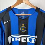 Inter Mailand 2004/05 Heimtrikot Langarm – Davids #8 – XXL