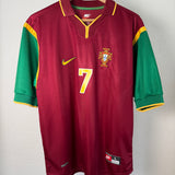 Portugal 1998 Heimtrikot – Figo #7 – L