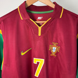 Portugal 1998 Heimtrikot – Figo #7 – L