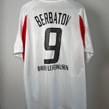 Bayer 04 Leverkusen 2004/05 Auswärtstrikot – Berbatov #9 – XL