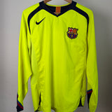 FC Barcelona 2005/06 Auswärtstrikot Langarm – Ronaldinho #10 – M