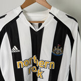 Newcastle United 2005/06 Heimtrikot Langarm – Shearer #9 – L