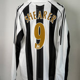 Newcastle United 2005/06 Heimtrikot Langarm – Shearer #9 – L