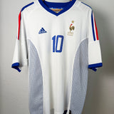Frankreich 2002/03 Auswärtstrikot – Zidane #10 – XL