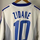 Frankreich 2002/03 Auswärtstrikot – Zidane #10 – XL