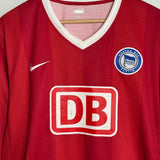 Hertha BSC 2007/08 Auswärtstrikot Langarm – Spieler-Version (DB) – Nike