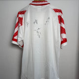 🔴⚪ 1. FC Köln 1996/97 Heimtrikot – Puma (L) – mit Autogrammen