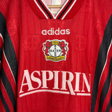 🔴⚫ Bayer 04 Leverkusen 1997/98 Vintage Heimtrikot – Adidas (XL)