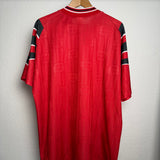 🔴⚫ Bayer 04 Leverkusen 1997/98 Vintage Heimtrikot – Adidas (XL)