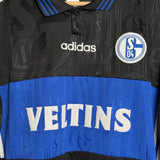 🔵⚪ FC Schalke 04 1997/98–1998/99 Drittes Trikot – Adidas (XL)