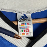🔵⚪ FC Schalke 04 Trainingsshirt – 90s Vintage – Adidas (XXL)