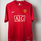 Manchester United 2007/08 Heimtrikot – Cristiano Ronaldo #7 – L