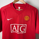 Manchester United 2007/08 Heimtrikot – Cristiano Ronaldo #7 – L