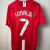 Manchester United 2007/08 Heimtrikot – Cristiano Ronaldo #7 – L