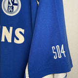 🔵⚪ FC Schalke 04 1998/99 Heimtrikot – Olaf Thon #10 – Adidas (XXL)