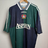 Bayer 04 Leverkusen 1997/98 Auswärtstrikot – Niko Kovač #7 – Adidas (L)