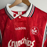 1. FC Kaiserslautern 1996/97 Auswärtstrikot – CRUNCHIPS – adidas – XXL