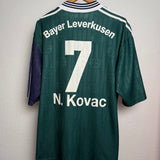 Bayer 04 Leverkusen 1997/98 Auswärtstrikot – Niko Kovač #7 – Adidas (L)