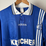 FC Schalke 04 1996/97 Heimtrikot – Kärcher – adidas (XL)