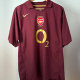 Arsenal FC 2005/06 Heimtrikot – Thierry Henry #14 – Highbury – Nike (L)