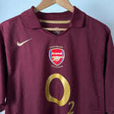 Arsenal FC 2005/06 Heimtrikot – Thierry Henry #14 – Highbury – Nike (L)
