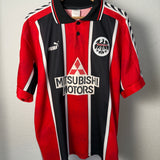 Eintracht Frankfurt 1996/97 Heimtrikot – Mitsubishi – Adidas – L