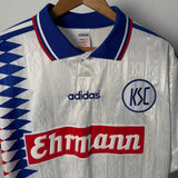 Karlsruher SC 1995/96 Heimtrikot – M (fällt wie L)